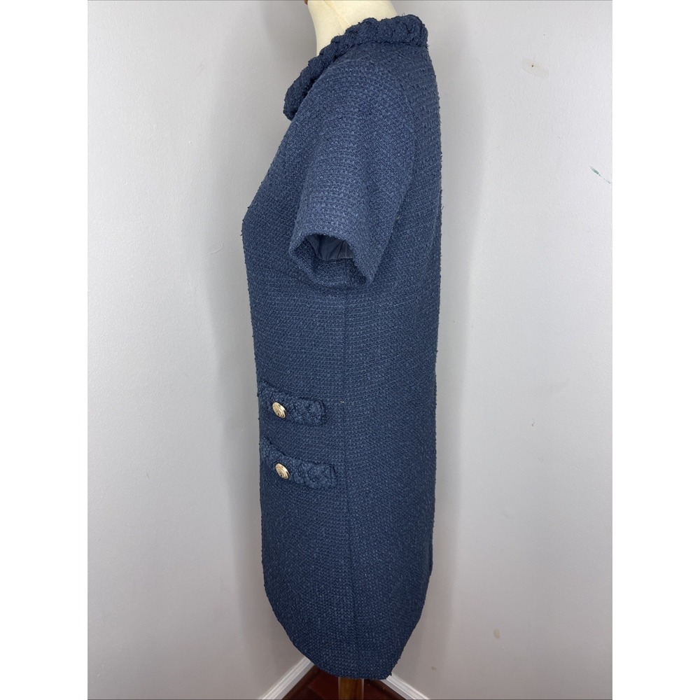 Tuckernuck Navy Tweed Jackie Dress Small S - Picture 3 of 9